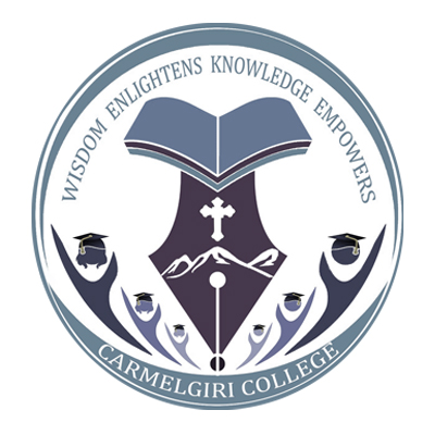Students participating in spiritual activities at Carmelgiri College